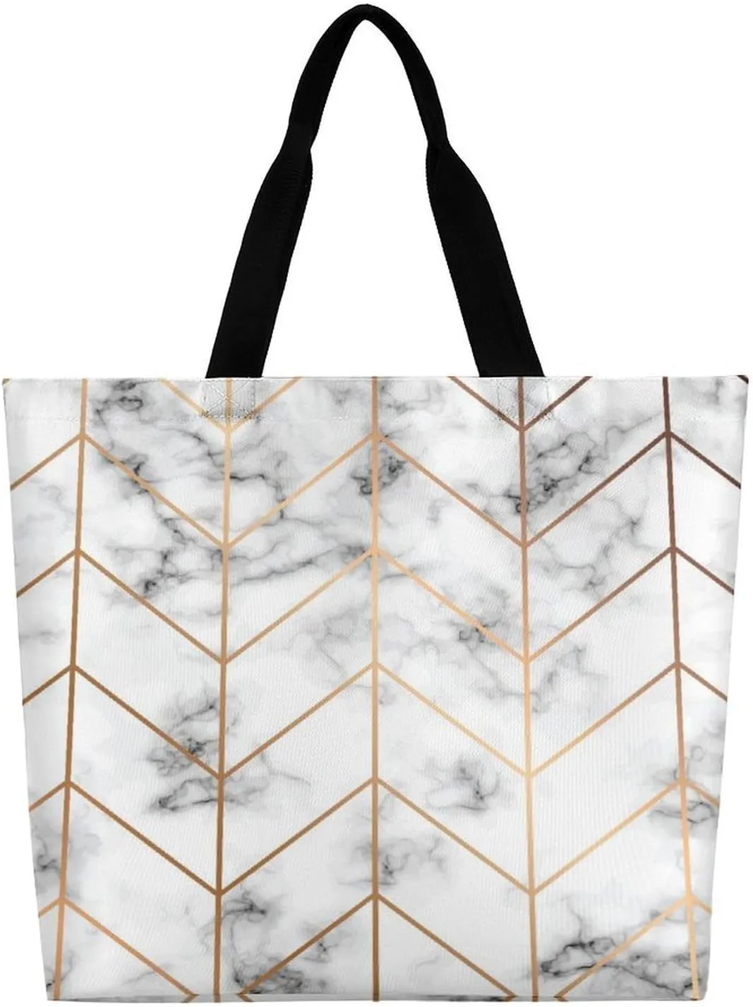 Large Tote Top Handle Bag, Shopping Handbag Big Polyester Shoulder Hand Bags