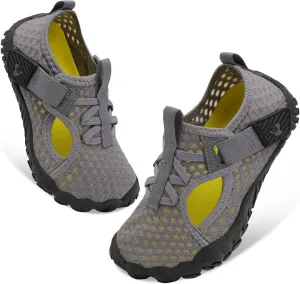 LeIsfIt Kids Water Shoes Boys Girls Swim Beach Shoes Toddler Barefoot Water Sport Shoes Quick-Dry Lightweight Aqua Socks Pool Sand Shoes