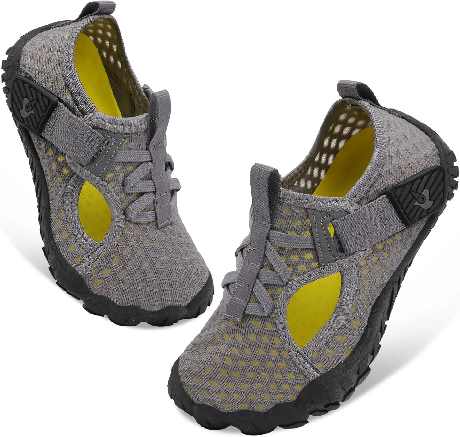 LeIsfIt Kids Water Shoes Boys Girls Swim Beach Shoes Toddler Barefoot Water Sport Shoes Quick-Dry Lightweight Aqua Socks Pool Sand Shoes