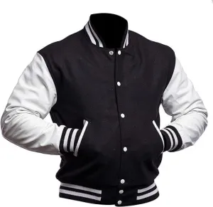 Letterman Varsity Jackets for Men, Baseball Bomber Jackets, High School Letterman Jackets, Warm Wool Outerwear