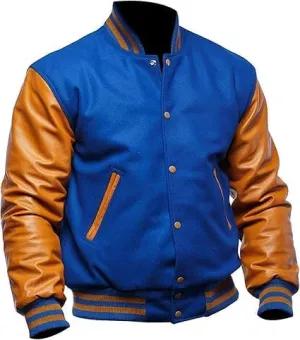 Letterman Varsity Jackets for Men, Baseball Bomber Jackets, High School Letterman Jackets, Warm Wool Outerwear