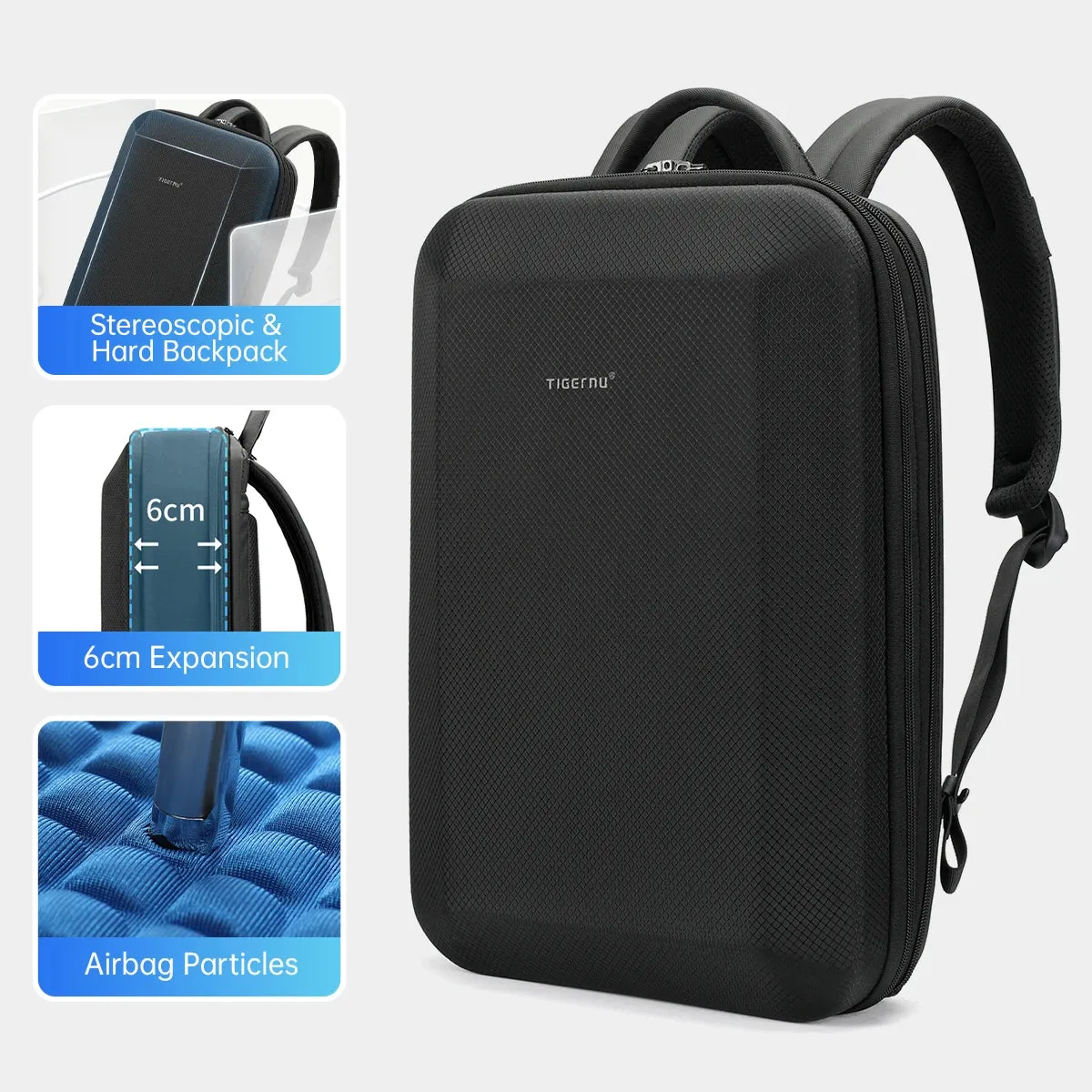 Lifetime Warranty Business Backpack For Men Laptop Backpack Hard Shell Bag Male Travel Backpack Bag Expandable Bag Thin Backpack