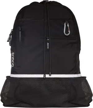Light Gym Drawstring Backpack with Dual Water Bottle Pockets – 18L Eco-Friendly, Water-Resistant Hybrid Bag with Mesh Compartment & Reflective Details for Men & Women