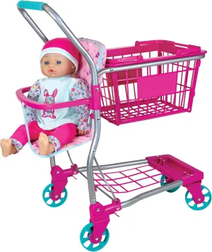 Lissi Shopping Cart with 16" Baby Doll