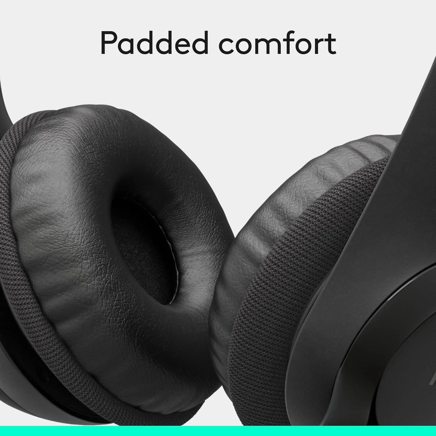 Logitech H390 Wired Headset for PC/Laptop, Stereo Headphones with Noise Cancelling Microphone, USB-A, in-Line Controls for Video Meetings, Music, Gaming and Beyond - Black