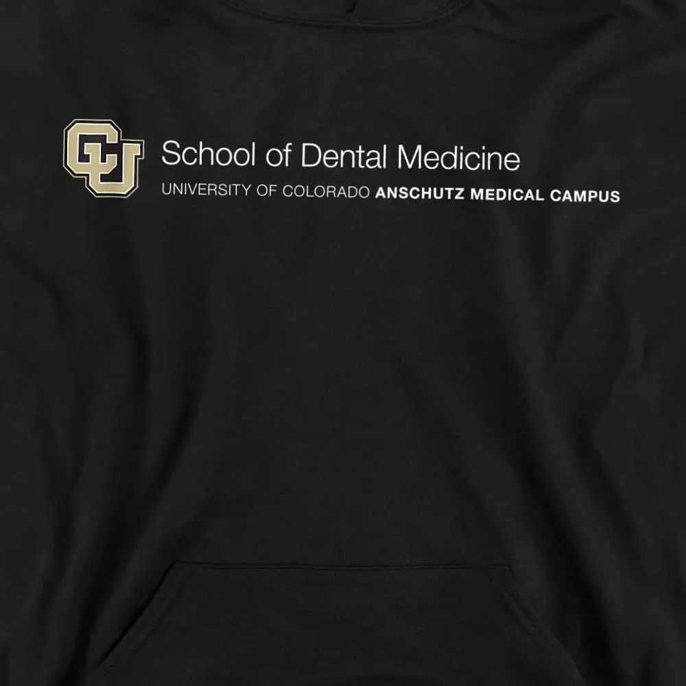LOGOVISION University of Colorado Anschutz Medical Campus School of Dental Medicine Youth Kids Boy/Girls Pull-Over Hoodie