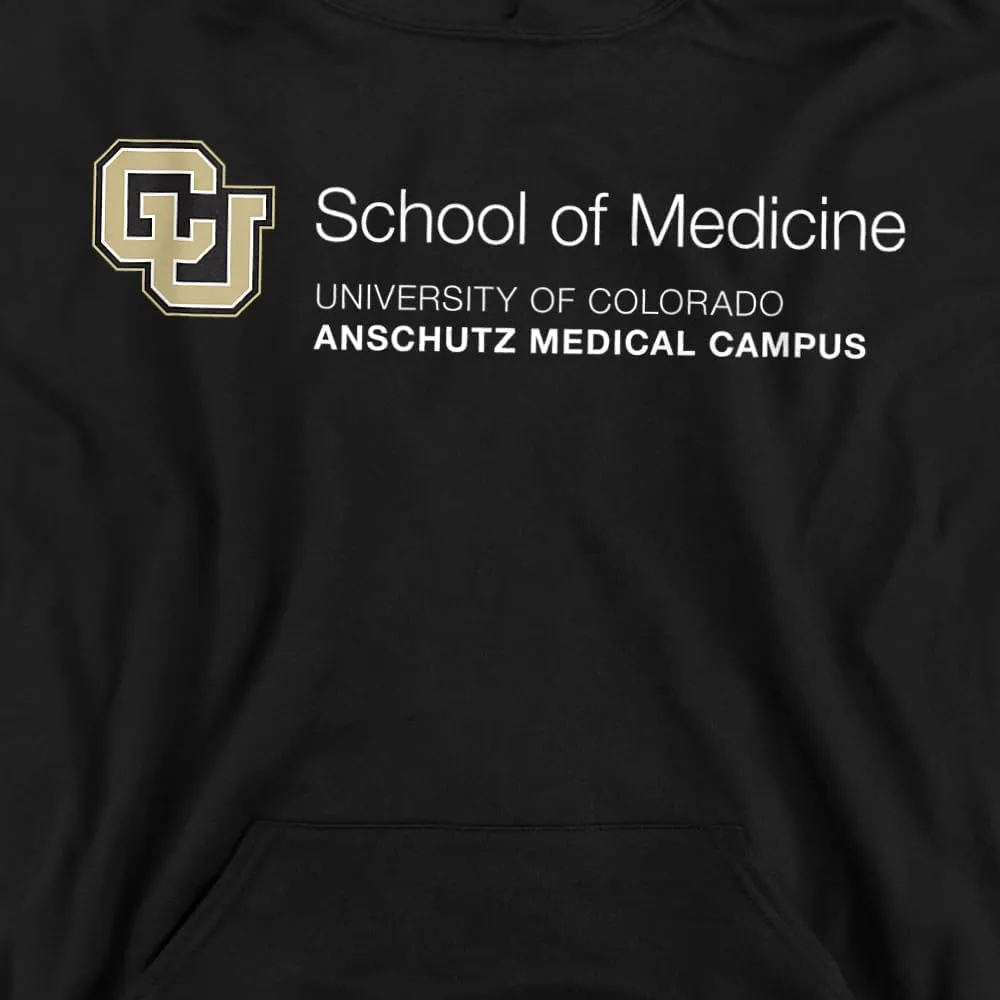 LOGOVISION University of Colorado Anschutz Medical Campus School of Medicine Youth Kids Boy/Girls Pull-Over Hoodie