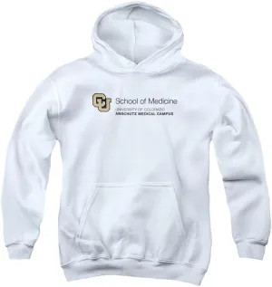 LOGOVISION University of Colorado Anschutz Medical Campus School of Medicine Youth Kids Boy/Girls Pull-Over Hoodie