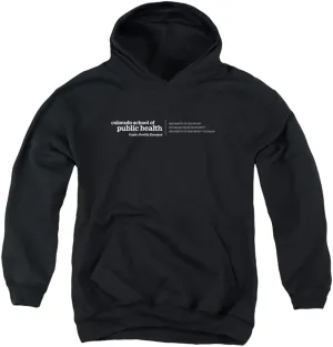 LOGOVISION University of Colorado Anschutz Medical Campus School of Public Health Youth Kids Boy/Girls Pull-Over Hoodie