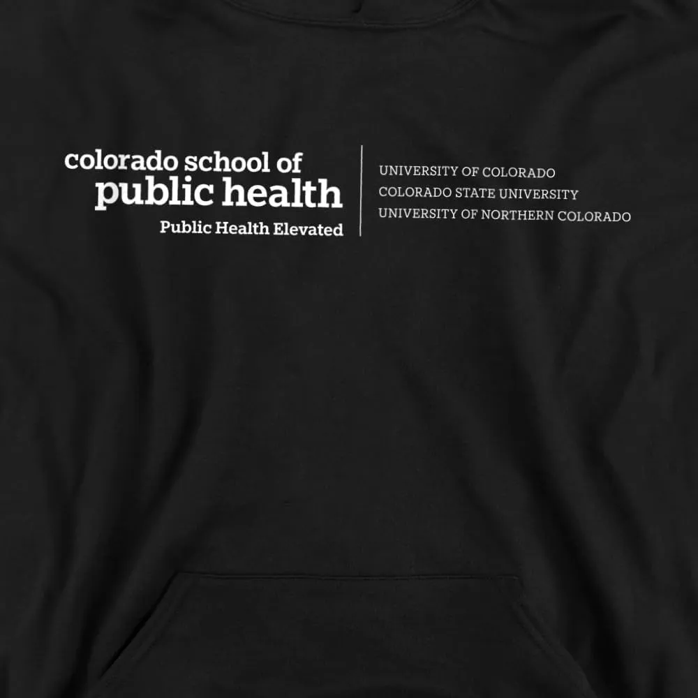 LOGOVISION University of Colorado Anschutz Medical Campus School of Public Health Youth Kids Boy/Girls Pull-Over Hoodie