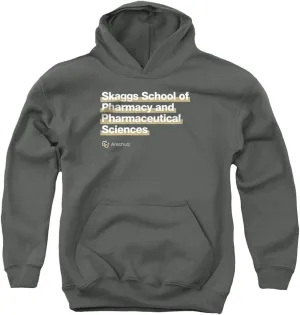 LOGOVISION University of Colorado Anschutz Medical Campus Skaggs School of Pharmacy Youth Kids Boy/Girls Pull-Over Hoodie