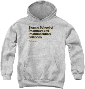 LOGOVISION University of Colorado Anschutz Medical Campus Skaggs School of Pharmacy Youth Kids Boy/Girls Pull-Over Hoodie