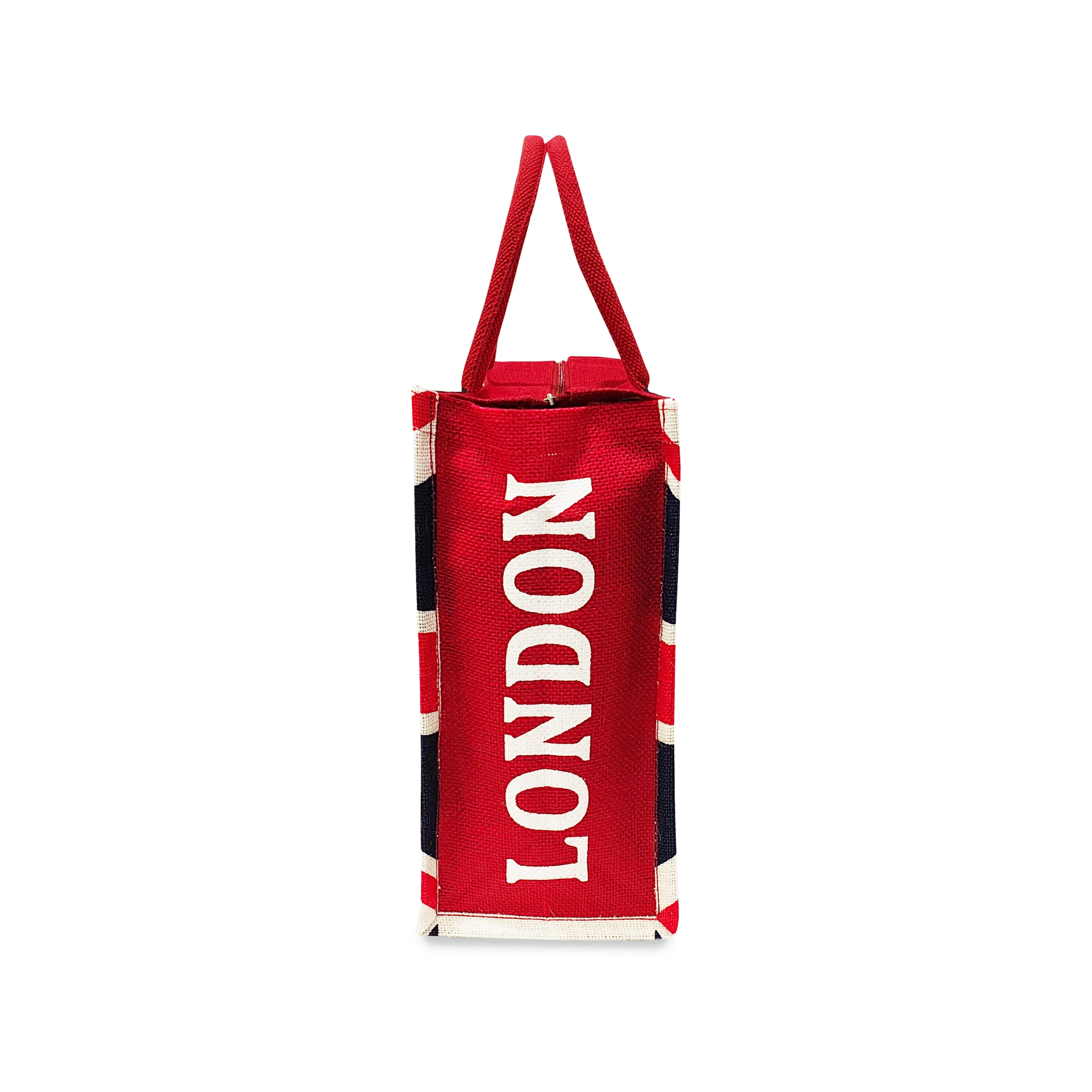 LONDON CALLING FLAG BAG WITH ZIPPER