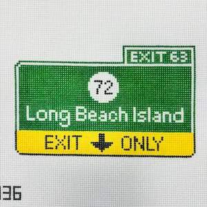 Long Beach Exit 63 Sign