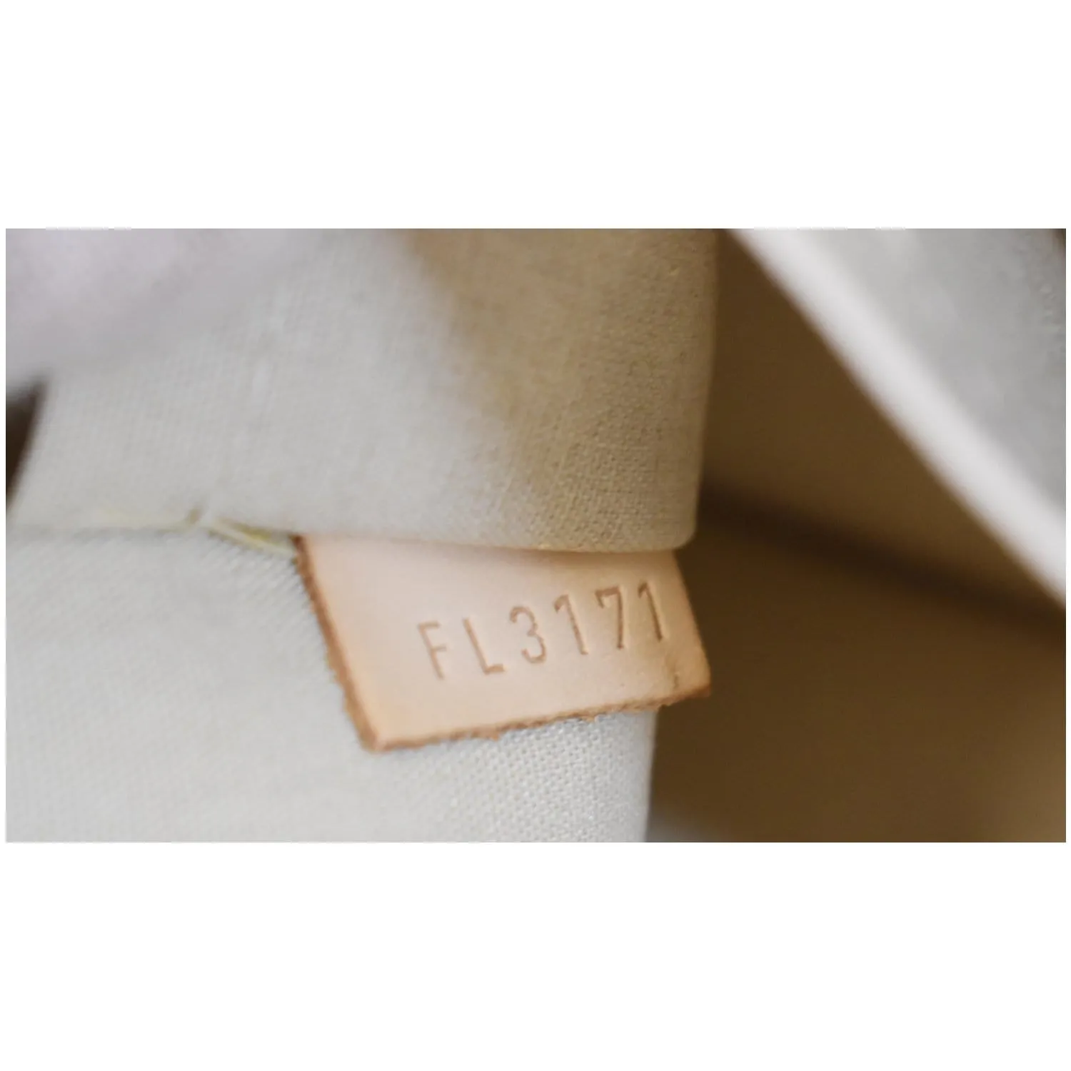 LOUIS VUITTON Alma PM Monogram Vernis Satchel Bag Cream