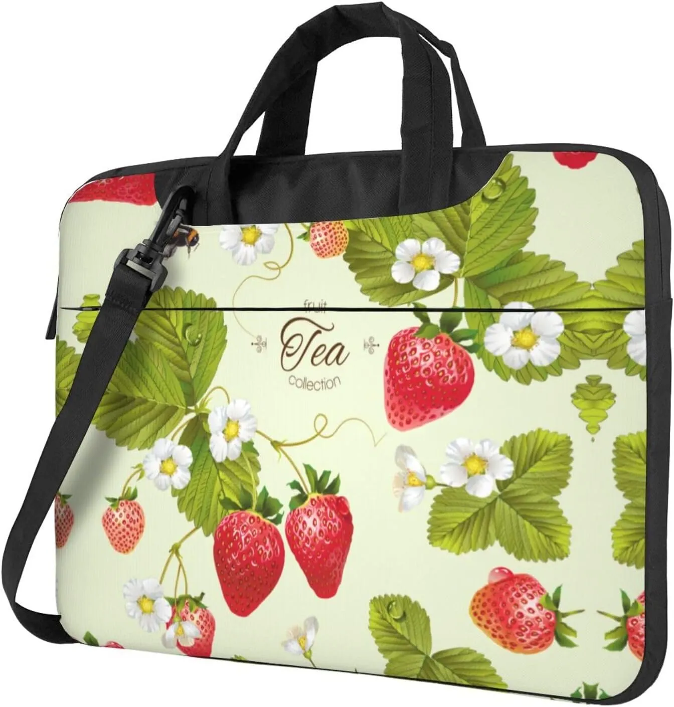 Lovely Strawberry Laptop Bag - Shockproof & Stylish Laptop Handbag For Unique And Safe Laptop Transportation