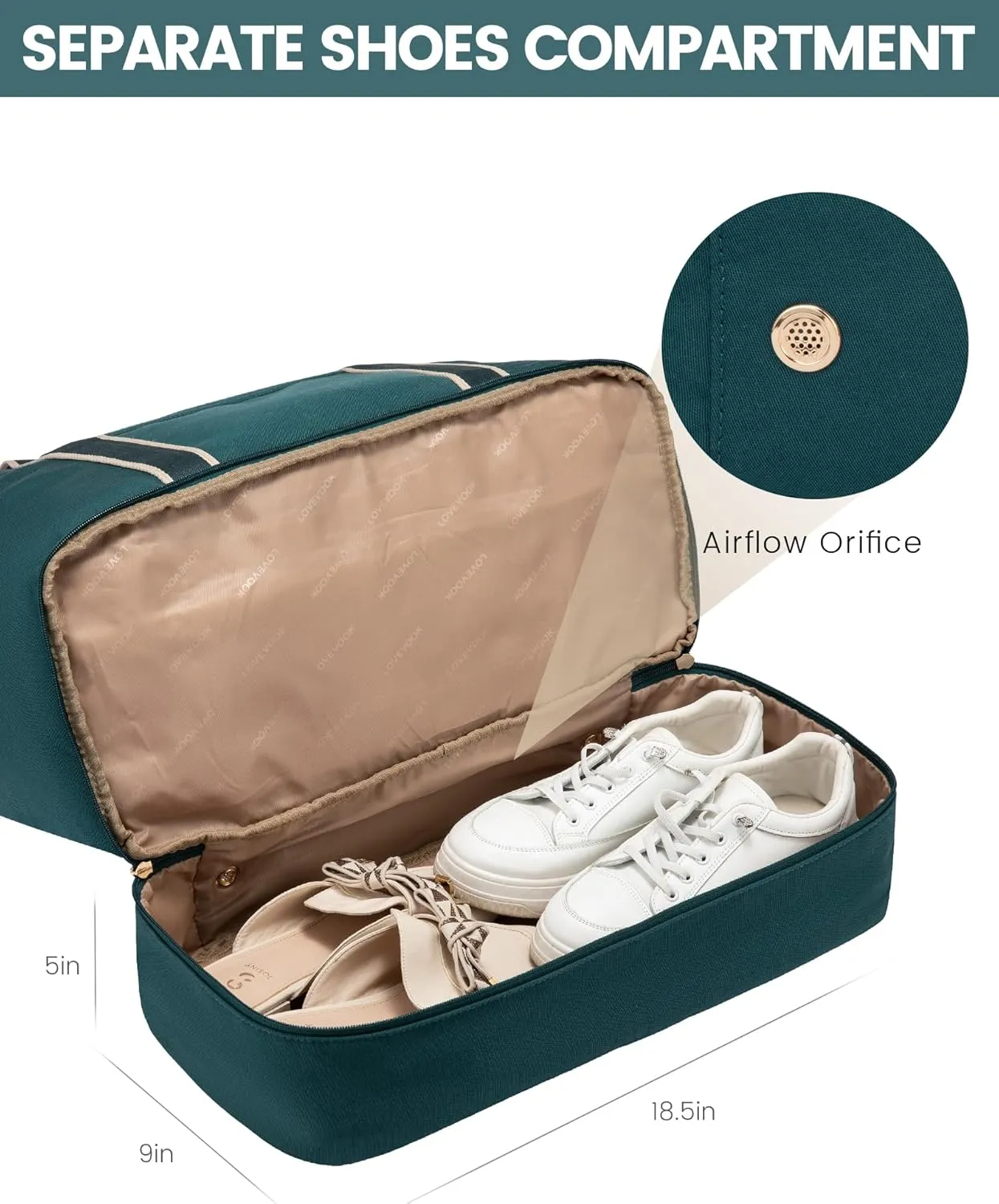 LOVEVOOK Travel Duffle Bags for Women, 45L carry on weekender bags, personal item travel bag with Toiletry, hospital for women labor delivery overnight bag, gym bag for women
