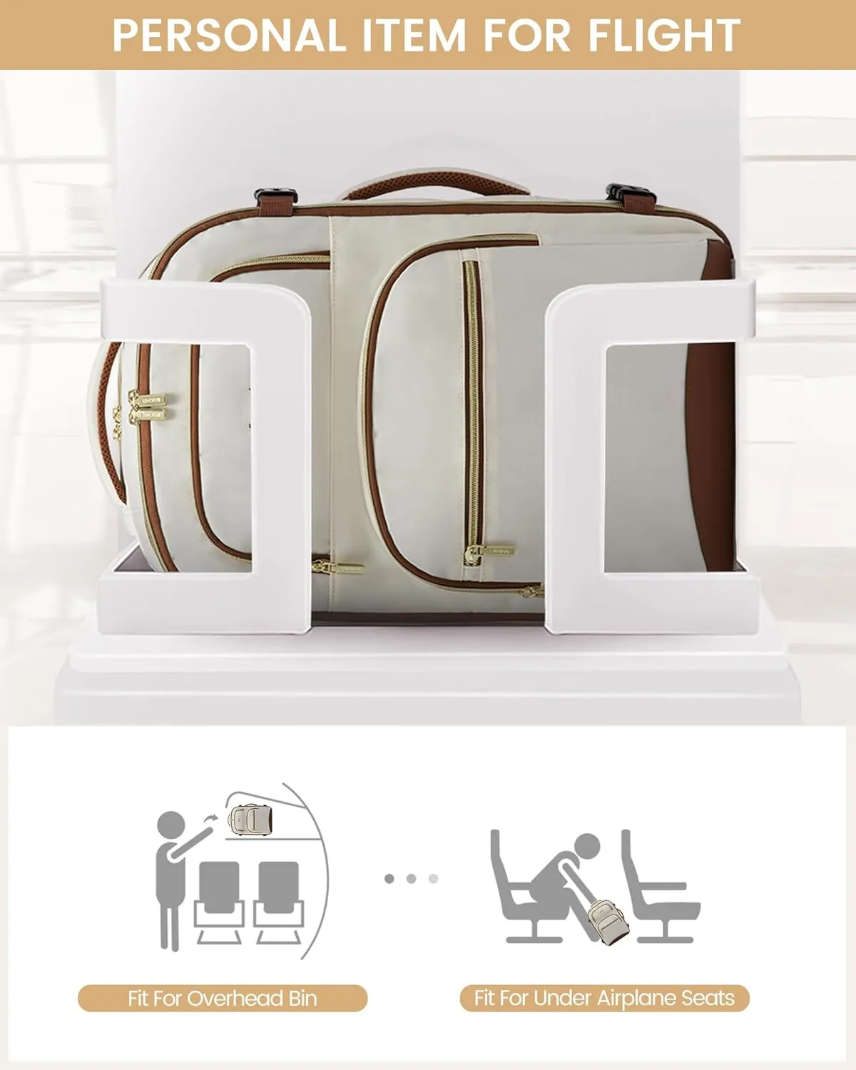 LOVEVOOK Travel Essentials Carry on Backpack 40L Travels Backpack for Women,Waterproof TSA Personal Item Travels Bag Airline Flight Approved,Large Carry on Luggage Laptop Backpack with Packing Cubes