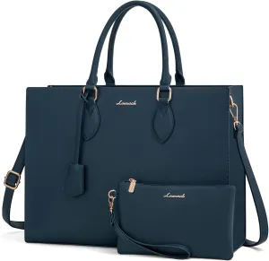 LOVEVOOK Women's 15.6 Inch Laptop Tote Briefcase Business Office Bag