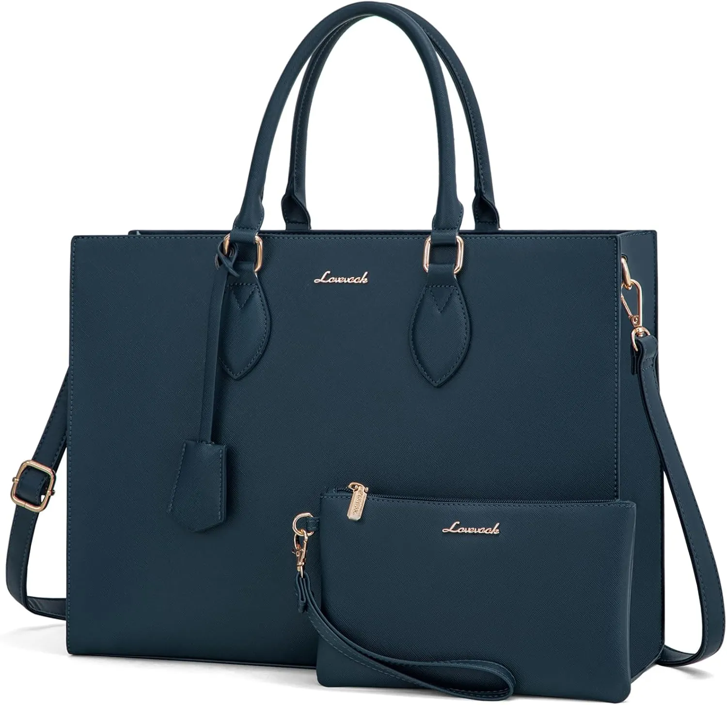 LOVEVOOK Women's 15.6 Inch Laptop Tote Briefcase Business Office Bag