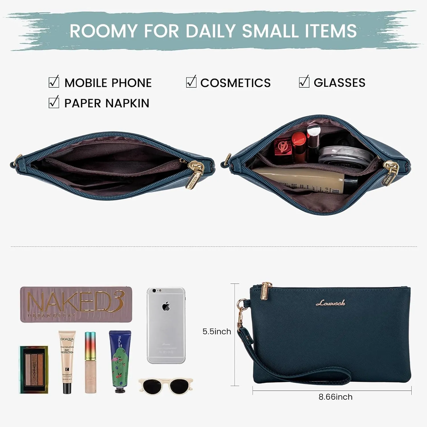 LOVEVOOK Women's 15.6 Inch Laptop Tote Briefcase Business Office Bag