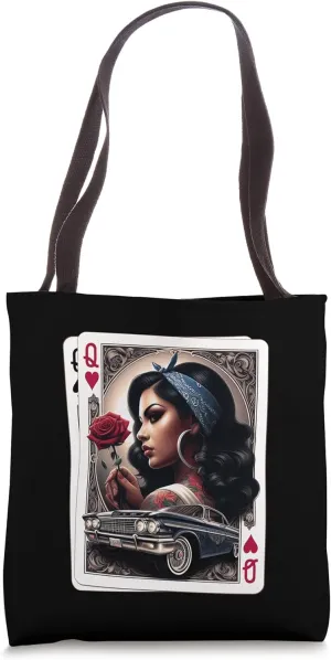 Lowrider Chicana Chicano Shirt Retro Low Rider Chicano Art Tote Bag