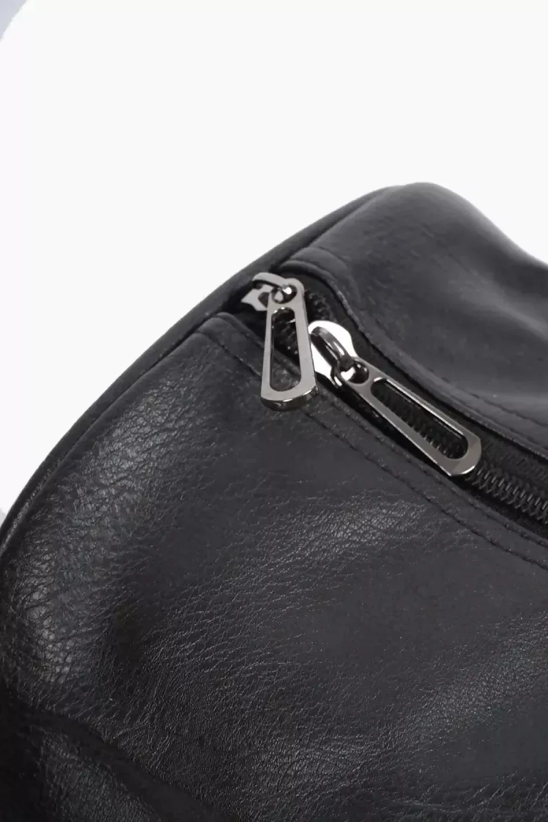 Luxurious Solid Duffle Bag for Unisex( Black )