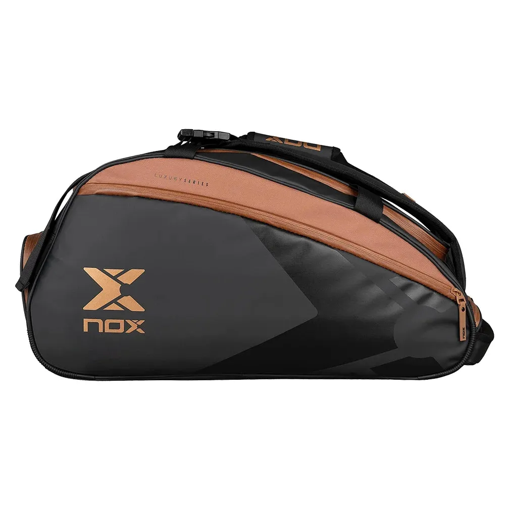 Luxury Open Series Padel Bag Black and Brown