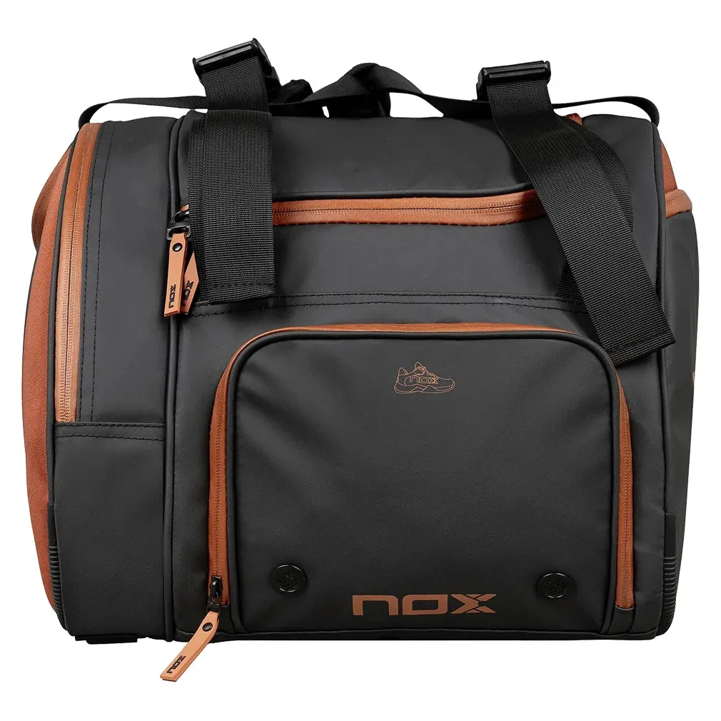Luxury Open Series Padel Bag Black and Brown