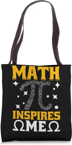Mathematics Saying Math Teacher Calculation School Math Tote Bag