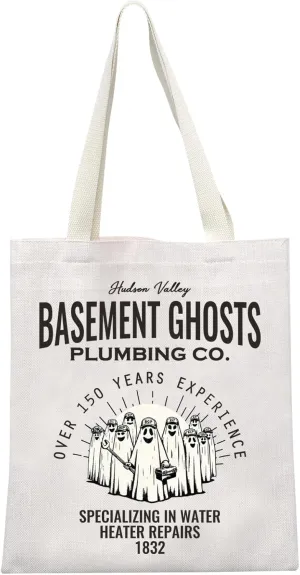 MEIKIUP Ghosts TV Show Inspired Gift Ghosts Magnet Basement Ghosts Tote Bag Ghosts CBS Merch