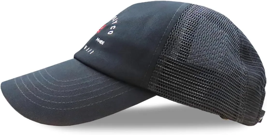 Men’s Baseball Cap in Cool Dad Hat Design with Mesh to Stay Cool at The Beach in Summer