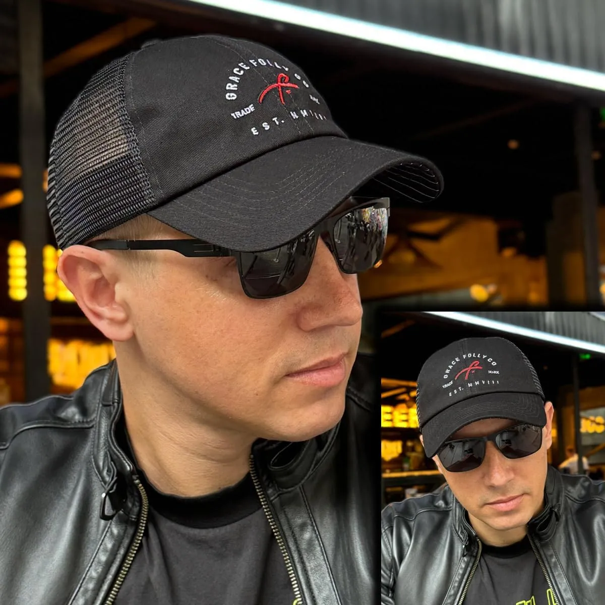 Men’s Baseball Cap in Cool Dad Hat Design with Mesh to Stay Cool at The Beach in Summer
