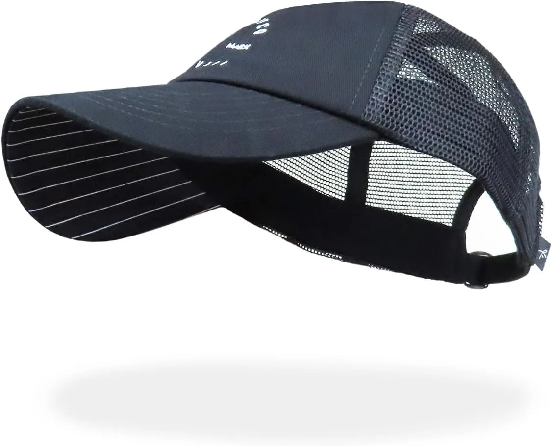 Men’s Baseball Cap in Cool Dad Hat Design with Mesh to Stay Cool at The Beach in Summer