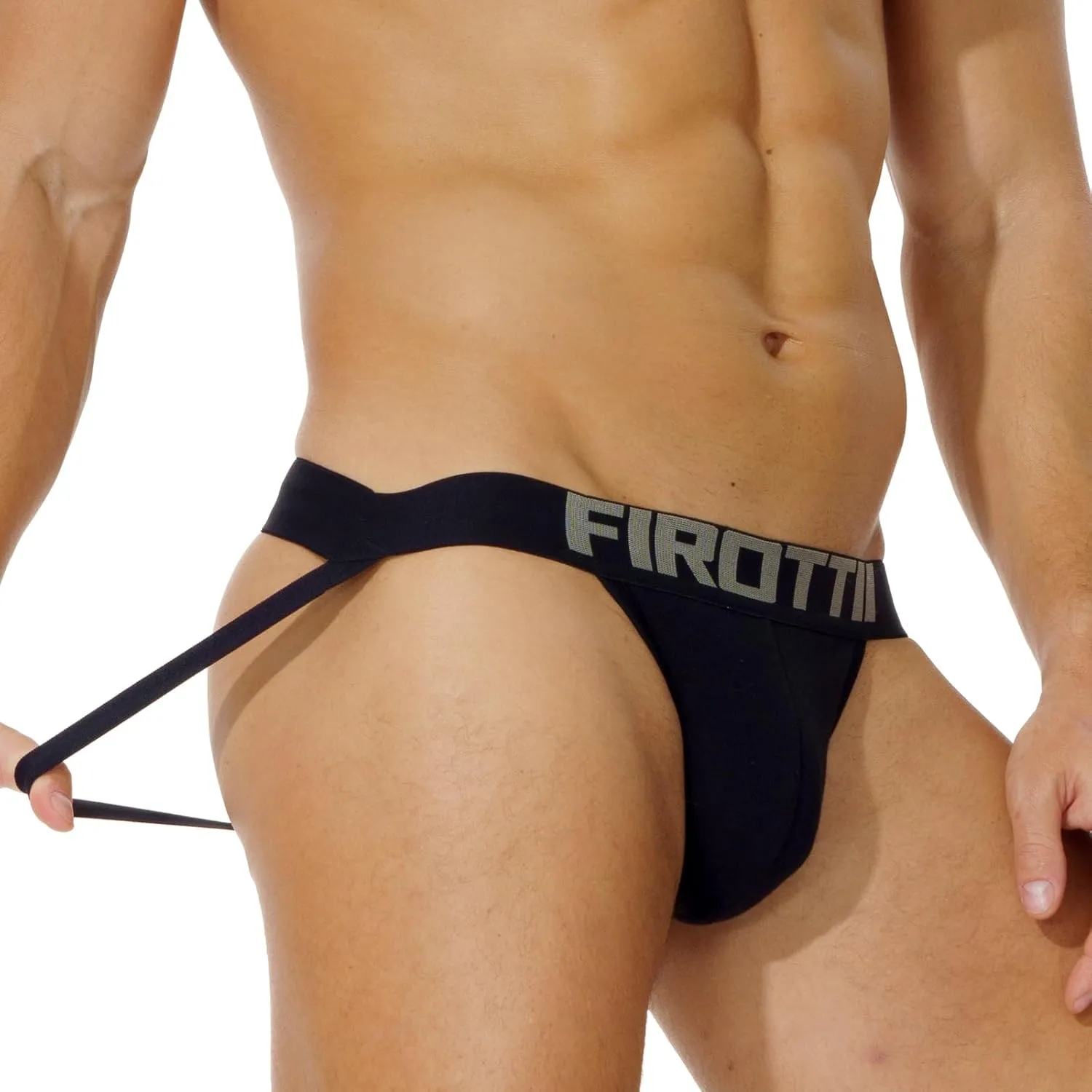 Mens Jockstrap Underwear Athletic Supporter Sexy Cotton Workout Briefs for Men