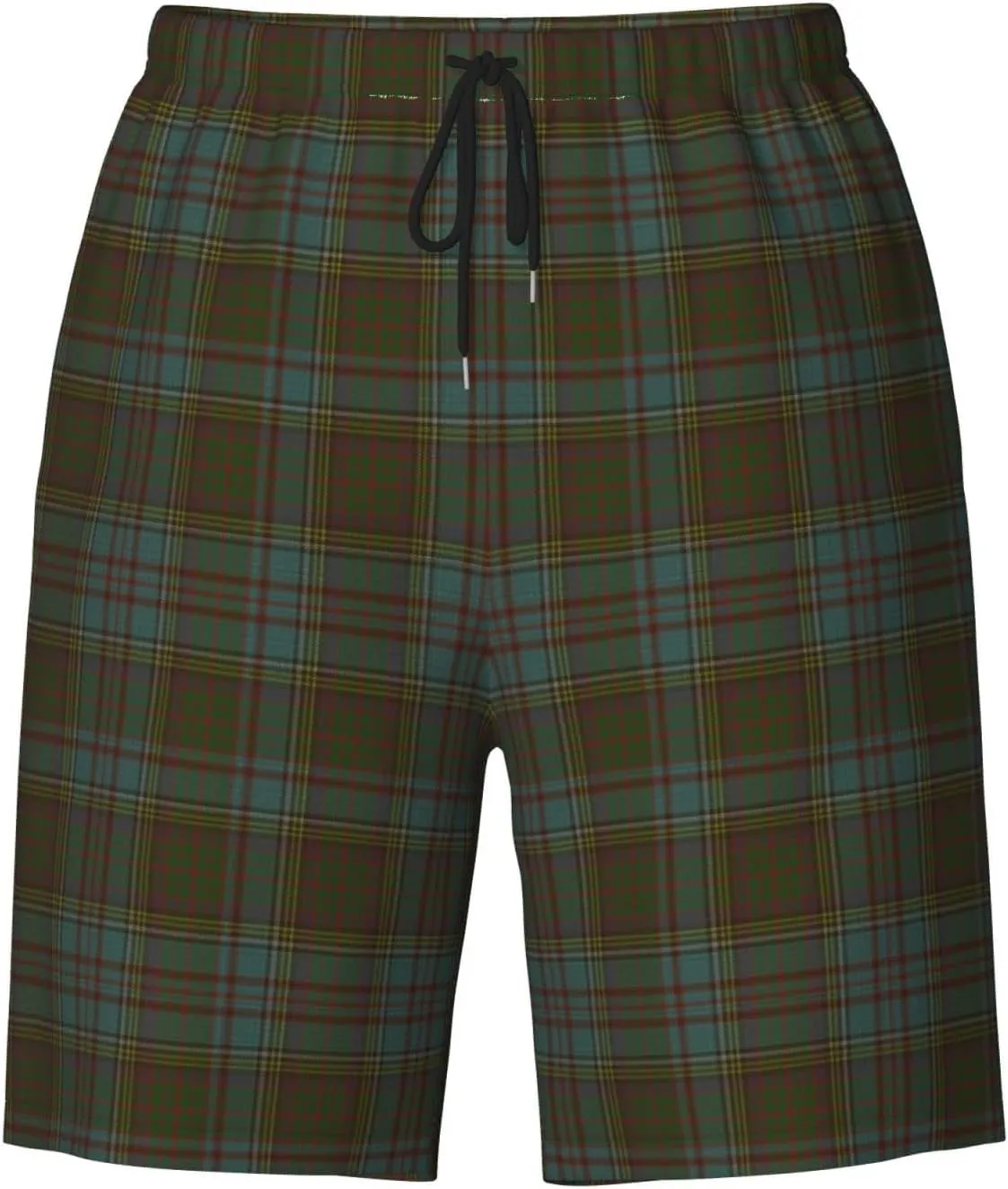 Men's Swim Trunks, Quick Dry Beach Shorts Summer Cool Beach Shorts with Mesh Lining