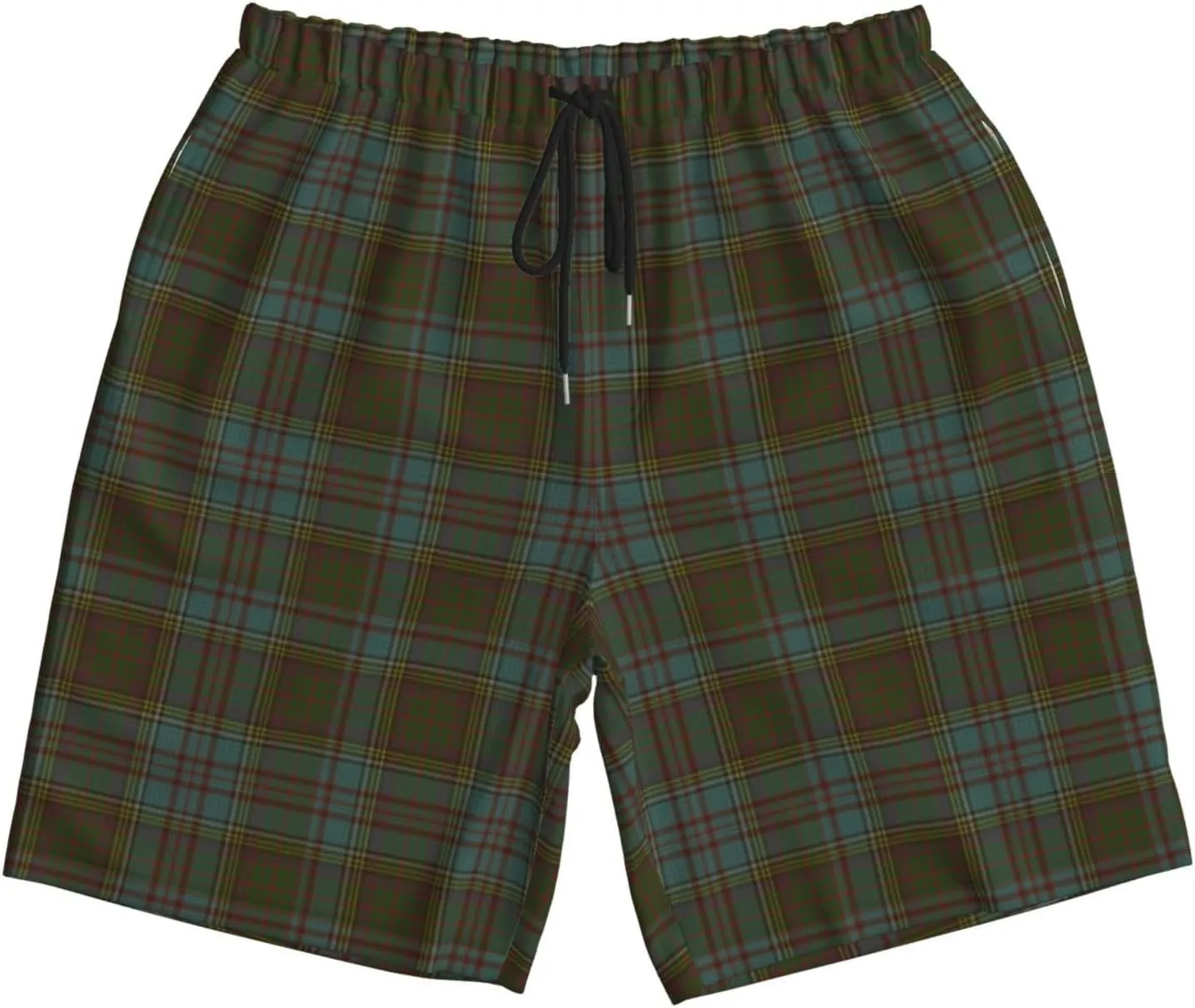 Men's Swim Trunks, Quick Dry Beach Shorts Summer Cool Beach Shorts with Mesh Lining