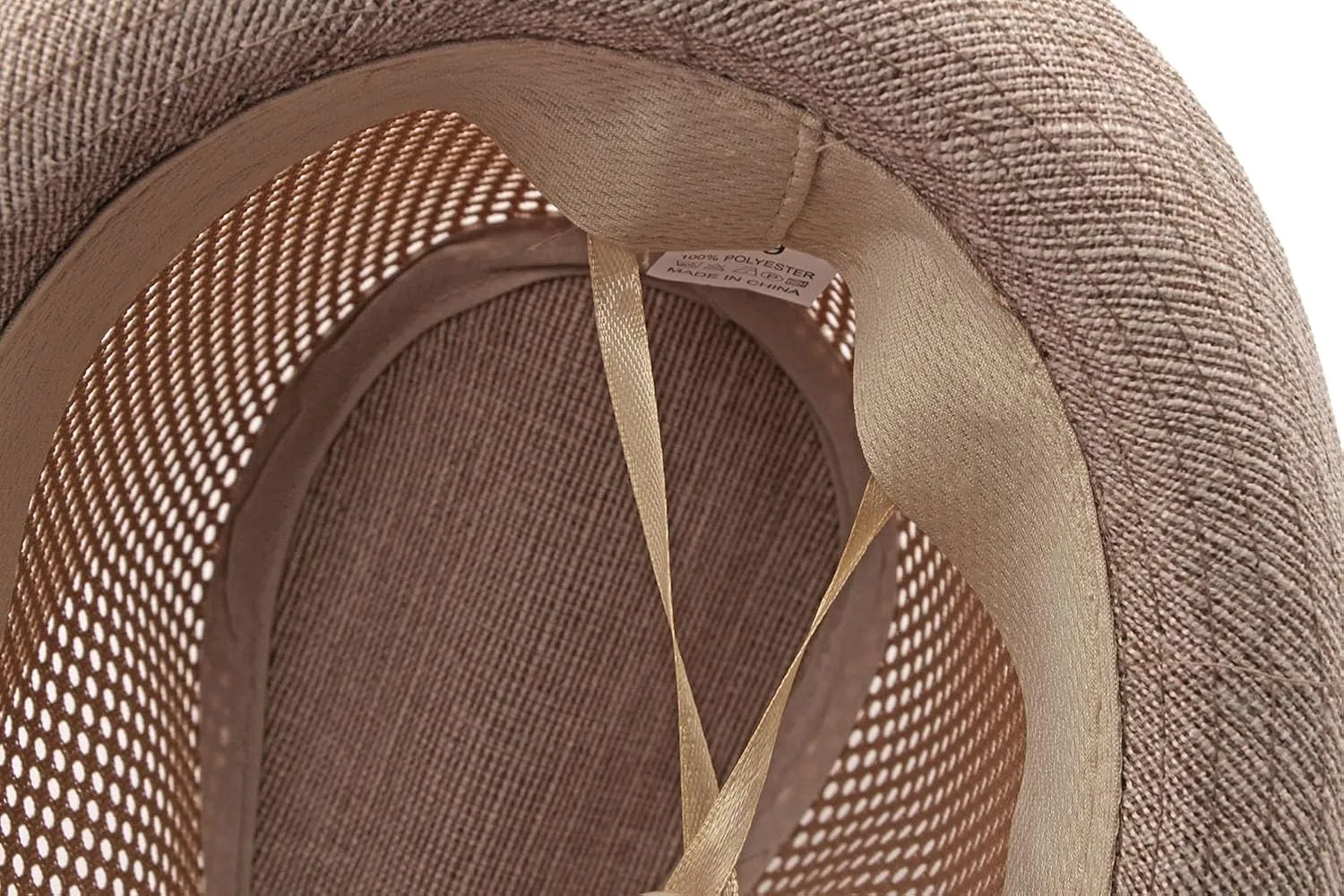 Mesh Fedora Hat for Men Summer Fedora Hats Trilby Hat Sun Beach Hat Panama Hat, 55-61cm