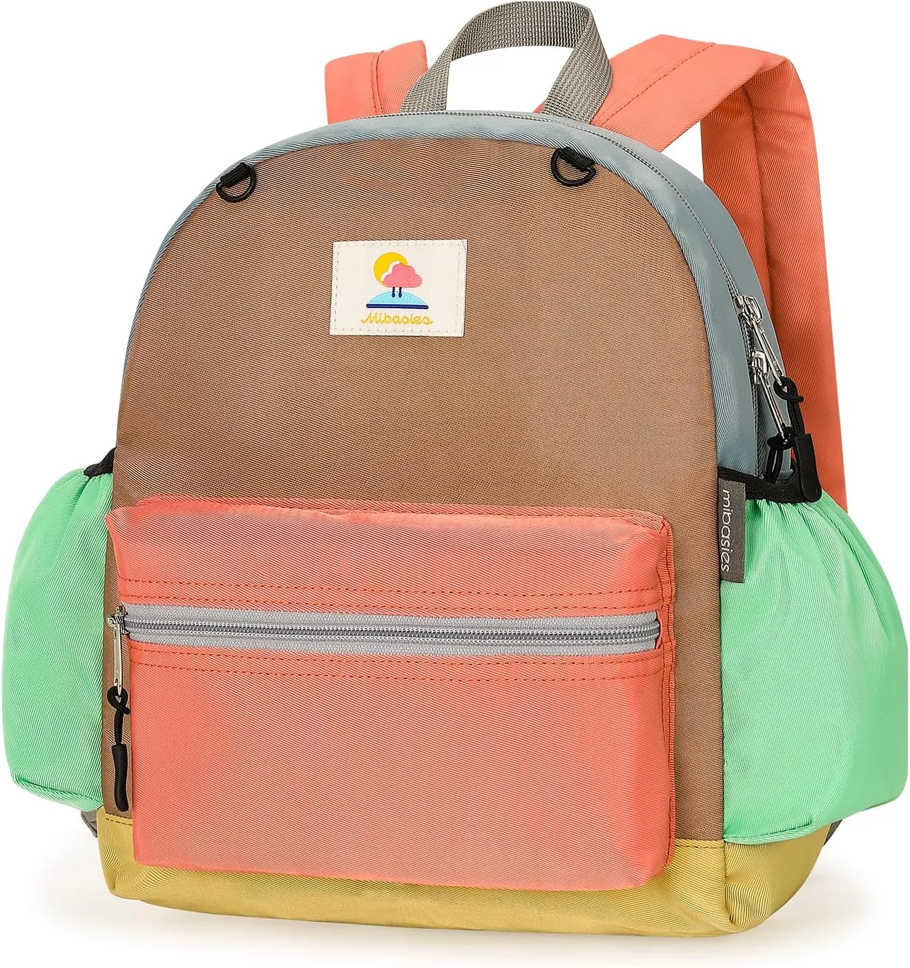 mibasies Toddler Backpack for Girls 2-4: Preschool Backpack for Girls - Kids Toddler Bookbag