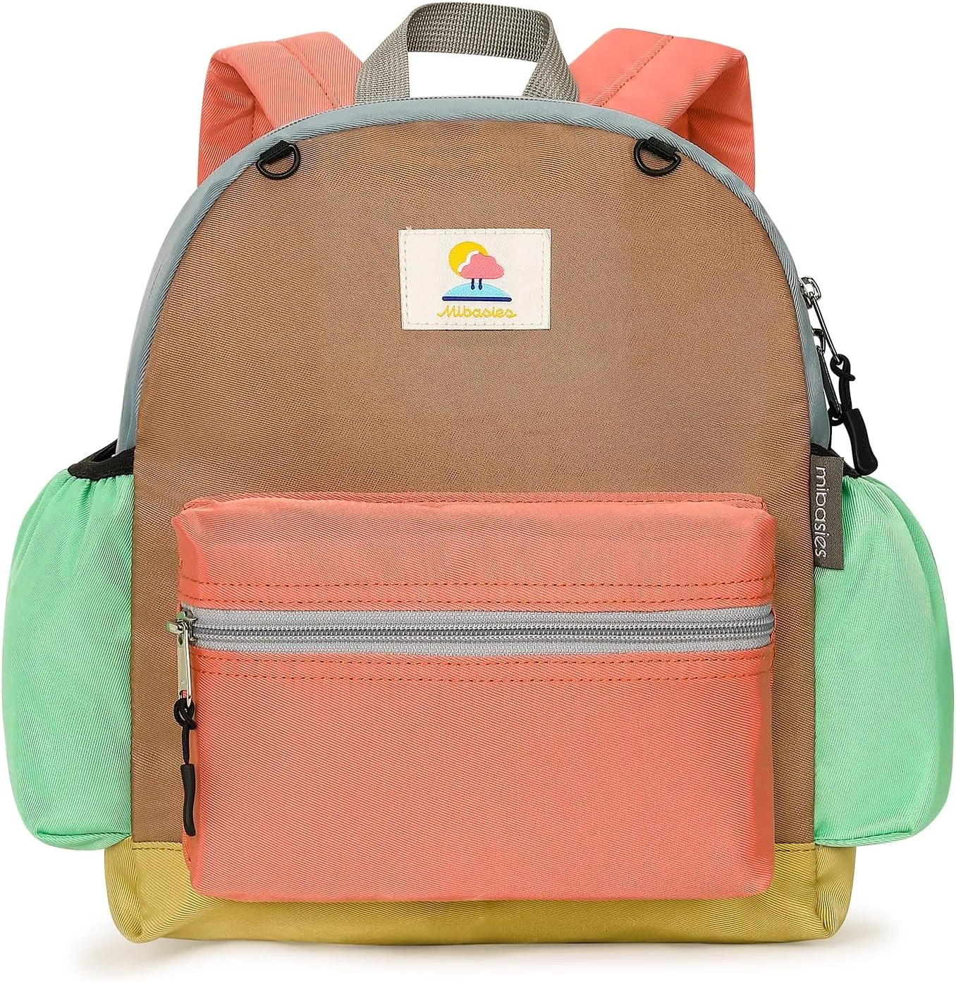 mibasies Toddler Backpack for Girls 2-4: Preschool Backpack for Girls - Kids Toddler Bookbag