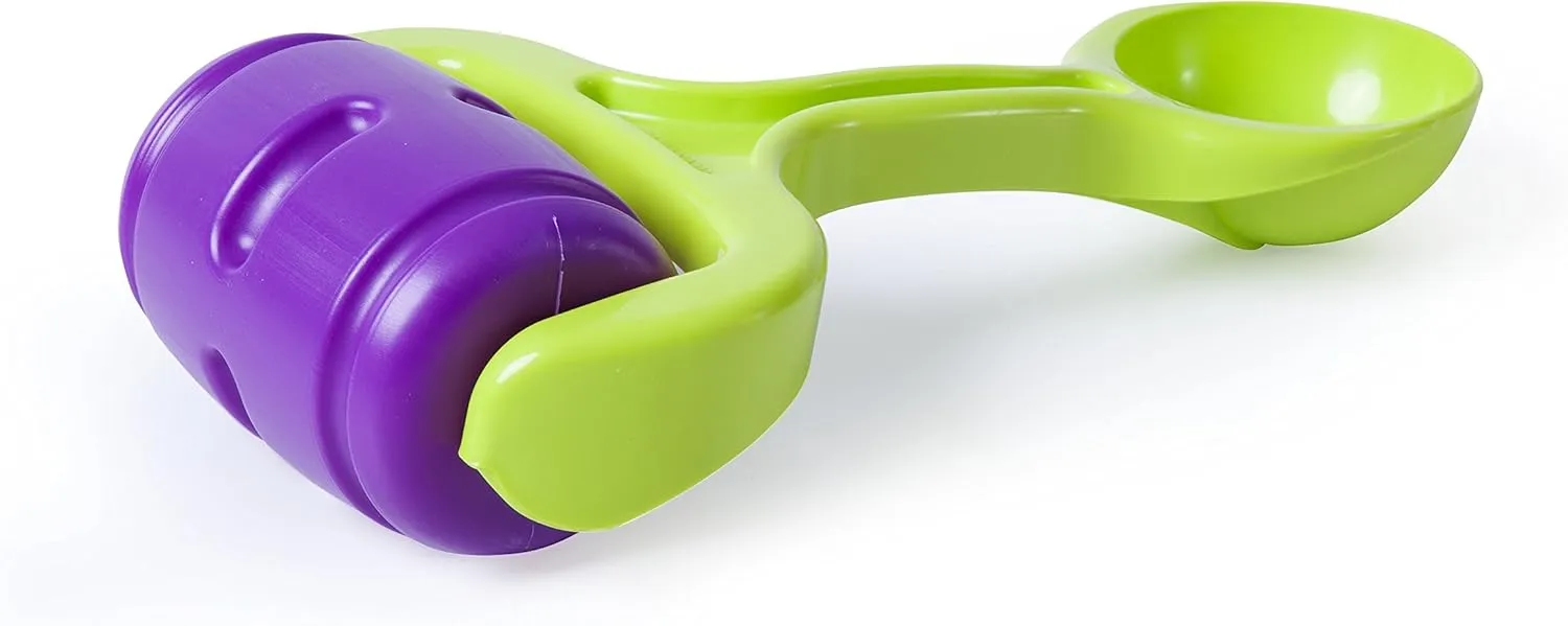 Miniland Educational - Highway Beach Sand Roller Toy,Green, Purple,45216