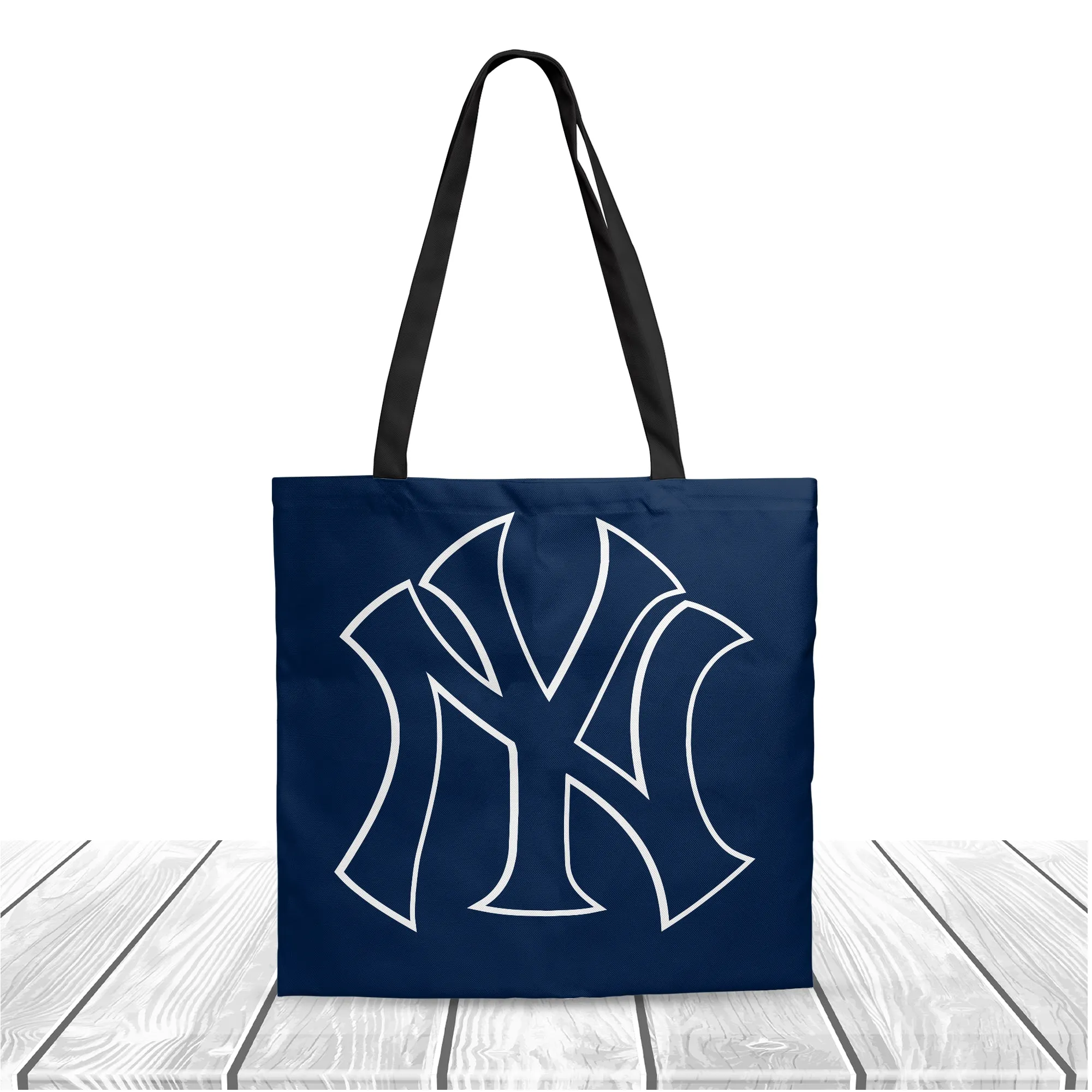 MLB New York Yankees Polyester Canvas Tote Bag - Durable and Stylish