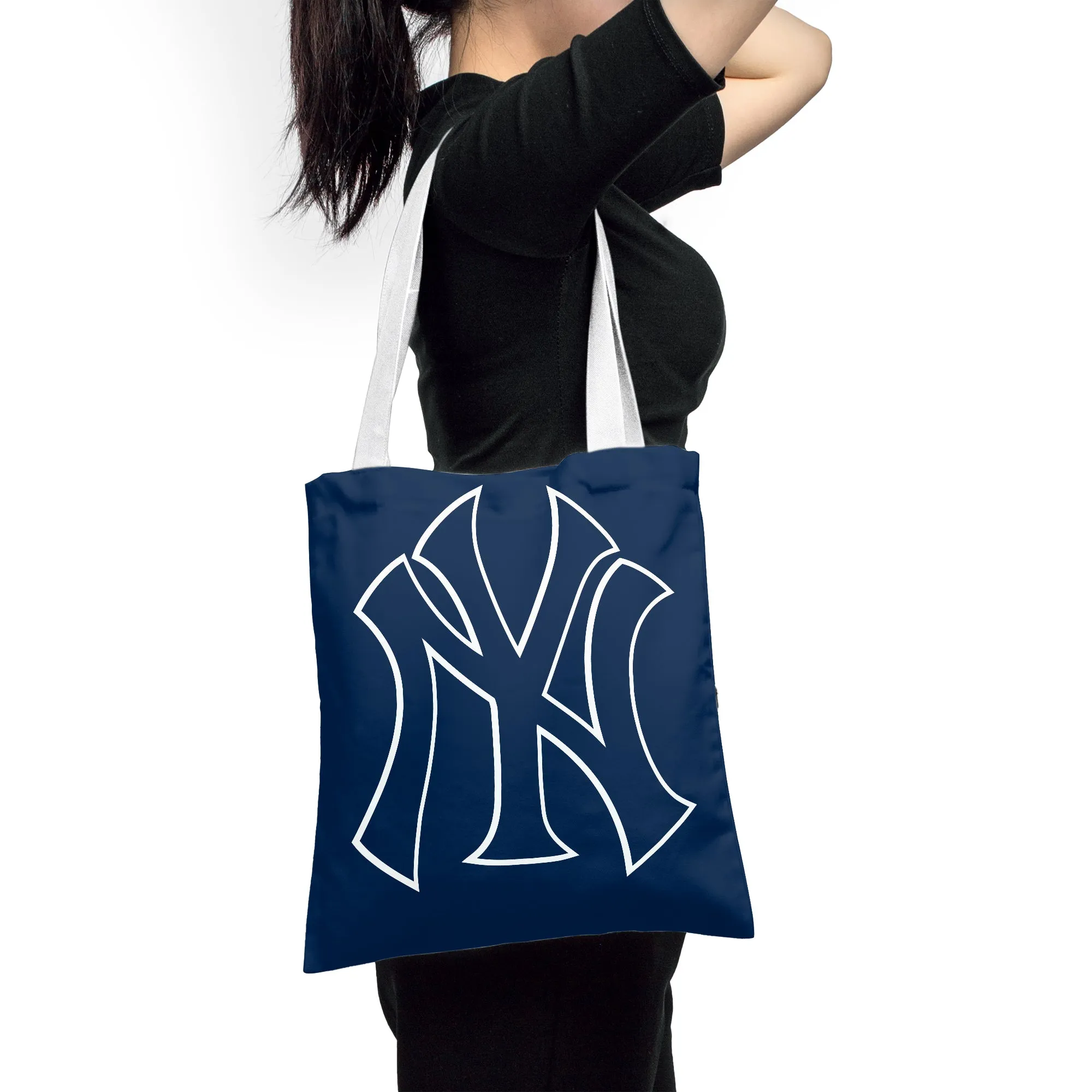 MLB New York Yankees Polyester Canvas Tote Bag - Durable and Stylish