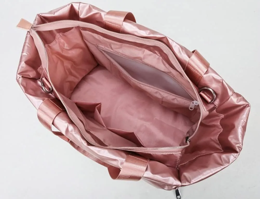 Molodo Gym Bag for Women,Travel Tote Bags Waterproof Puffer Gym Duffle Bag for Yoga Sports Vacation