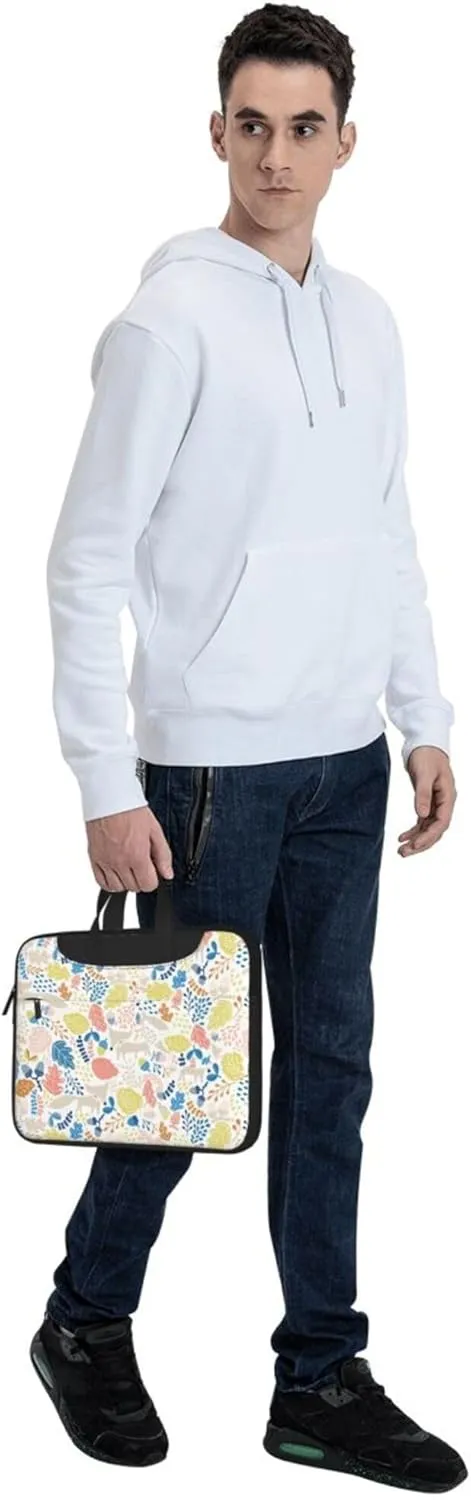 Mount Fuji cherry blossoms Laptop Shoulder Bag ​for Men Women, Computer Carrying Case Messenger Bag with Strap