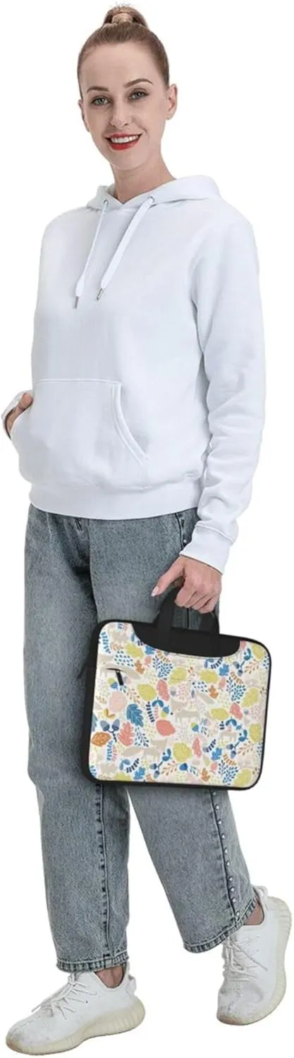 Mount Fuji cherry blossoms Laptop Shoulder Bag ​for Men Women, Computer Carrying Case Messenger Bag with Strap