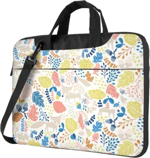 Mount Fuji cherry blossoms Laptop Shoulder Bag ​for Men Women, Computer Carrying Case Messenger Bag with Strap