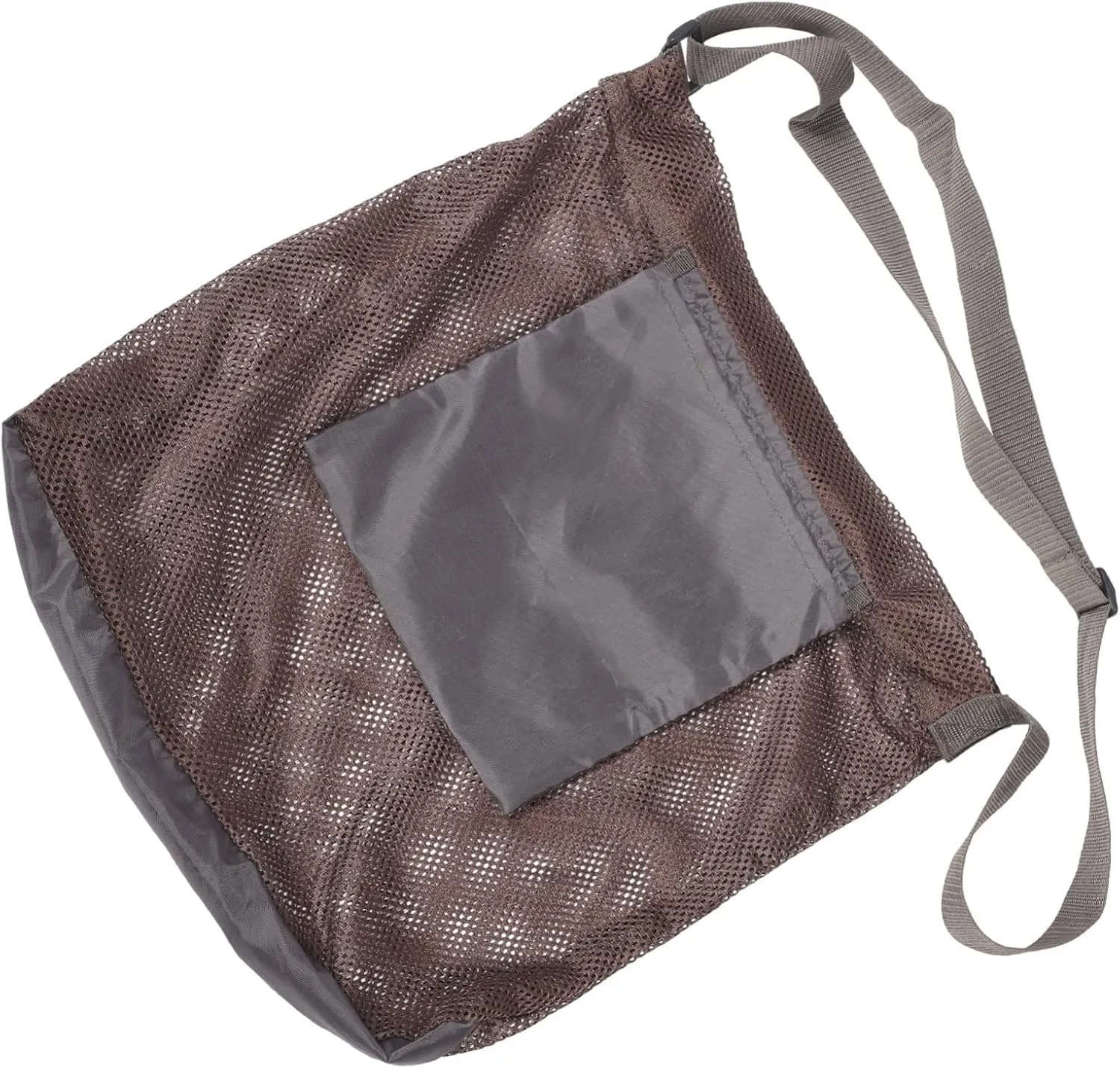 Mushroom Picking Bag Mesh Foraging Basket Large Capacity Shoulder Bag for Outdoor Fruit Vegetable Storage