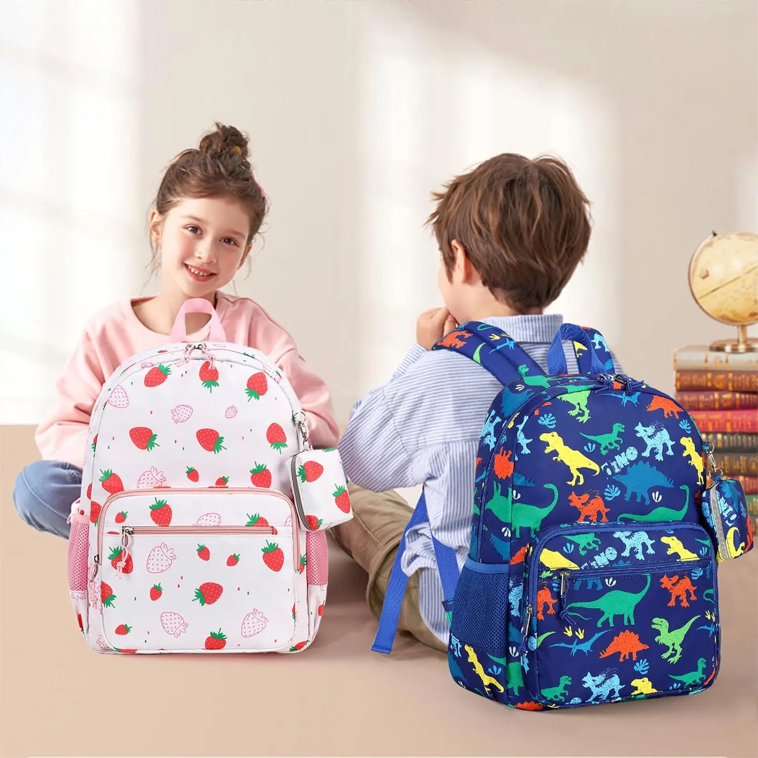 mygreen Kids Backpack, Kawaii Girls Backpack for School