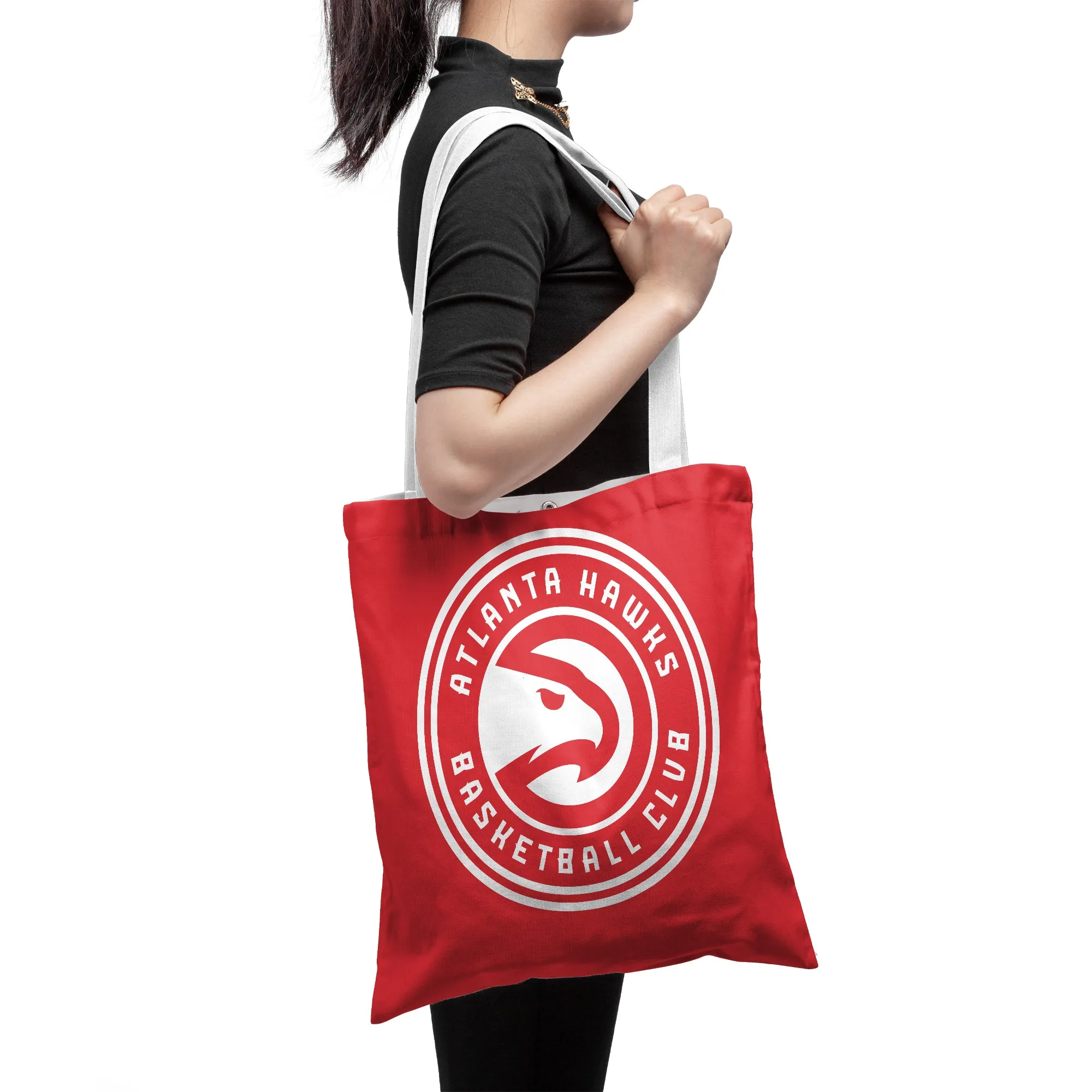 NBA Atlanta Hawks Playoffs Polyester Canvas Tote Bag - Durable and Stylish